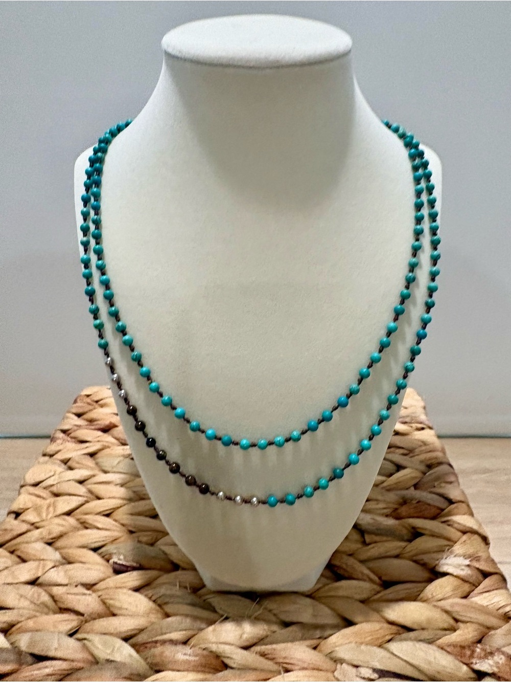 Silpada Turquoise single strand Necklace - Women Jewelry